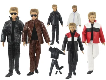 1 Комплект кукольной облекла, Кожено облекло за 12-инчов кукла Кен, множество стилове за избор 05