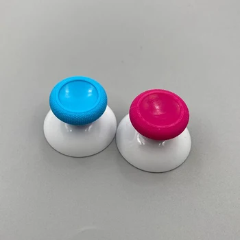 1 чифт червено-сини капачки за джойстик за Xbox X series/S смяна на покриване игрален контролер