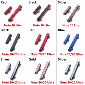 10 бр. превключвател за изключване на звука, страничен клавиш за превключване на Samsung Note 10 Lite, подмяна Note 20 Ultra