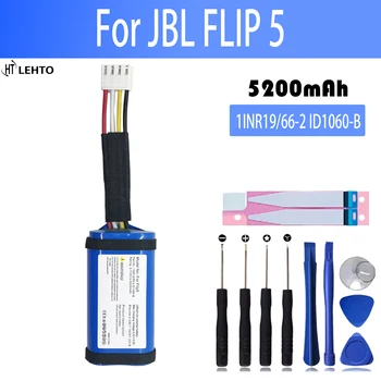100% Оригинални Сменяеми Батерията на Плейъра 4.2/5200 mah За JBL Flip 5 Flip5 JBLFLIP5 JBLFLIP5 Високоговорител Батерия Bateria