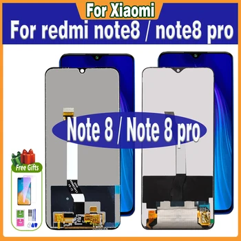 100% Тествани Оригинал За Redmi Note 8 M1908C3JH LCD дисплей За Redmi Note 8 Pro Дисплей M1906G7I Сензорен Екран Дигитайзер В Събирането на