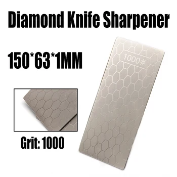 1БР 1000 Песъчинки, Diamond Sharpener За Ножове Воденичен Камък Воденичен Камък За Шлайфане Полиране на Кухненски Нож/Режещ Инструмент