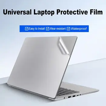 2 елемента 10-17-инчов Обвивка за лаптоп, Универсално Защитно фолио, калъф за корпуса на лаптопа, Матово PVC, Водоустойчив, самоклеящийся