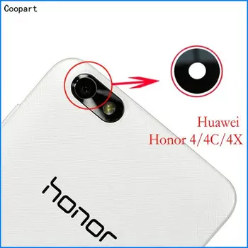 2 елемента Нов Заден обектив на камерата за обратно виждане смяна на стъкло за Huawei honor4/4C/4X honor 4 4C 4X със стикер по-високо качество