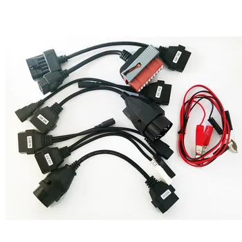 2020 OBD2 Кабели пълен комплект 8шт автомобилни кабели Инструмент за Диагностика за на автомобил за VD TCS CDP Pro Plus Автомобилен кабел интерфейс OBDII скенер кабел