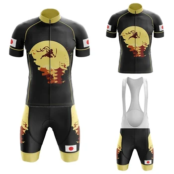 2021 Японското лято, Нов комплект тениски, велосипеди BIke Team Maillot Ciclismo Hombre, Кормило екипировка Roupa Ciclismo Masculino