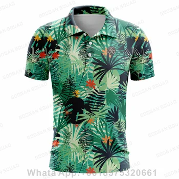 2023 Nieuwe Модни Тениски Мъжки Тениски Топка За Голф Летни Тънки Дишаща Тениска С къс ръкав Бизнес Ежедневни Тениски Против бръчки