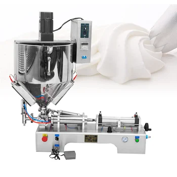 2023 Нов и модерен дизайн, напълно Автоматична машина за бутилиране на подгряващата паста, търговска машина за опаковане на течна паста