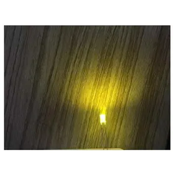 20PCS led лампи, 2 * 3 * 4 лимон-жълта лампа 2x3x4 златисто кафяво с квадратна астигматизъм 3 v234