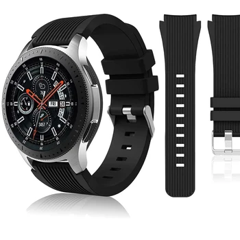 22 мм Силикон Каишка За Samsung Galaxy Watch 3 45 mm/Gear S3/Huawei Watch 3/GT3 Спортен Удобна Каишка За Amazfit GTR 3 47 мм