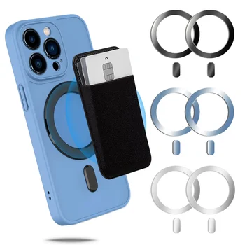 3 /1 бр. Пръстен с магнитен стикер за Iphone 14 13 12 Pro Max, метален магнит, държач за безжично зарядно устройство, пластинчатое пръстен за чантата си Magsafe