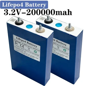 3.2 в 200Ah Lifepo4 Батериите Клас Литиево-Желязо-Фосфатный за 12 Кемперов количката Внедорожная Яхта Със Слънчев Вятър