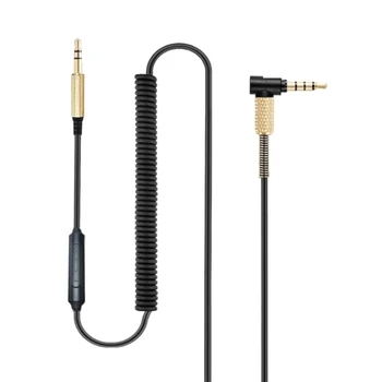 3,5 мм Спирален кабел, слушалки, вградено управление за Studio3 SOLO2, 1 2 3-миллиметровые слушалки, удължен тел, директна доставка
