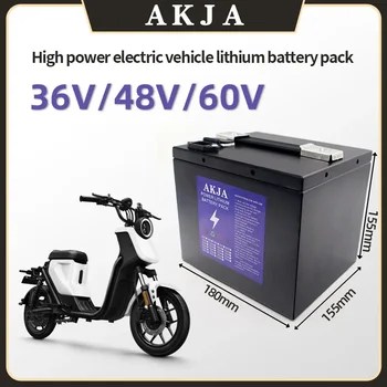 36V.48V 60V 20Ah-30Ah 18650 литиево-йонна акумулаторна батерия 250-2000 W електрически мотор, голям капацитет Kick скутер мотоциклетът батерия