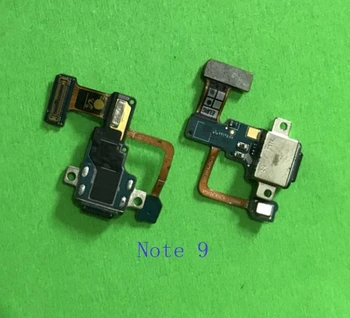 50 бр. Конектор за USB порт за зареждане Dock станция Гъвкав кабел за Samsung Galaxy Note 9 N960F N960U Дубликат част