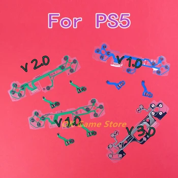 50 комплекта на Оригиналния токопроводящей филм LR Cross Key Гъвкава Бутон Лентов Кабел за Playstation5 PS5 V1 V2 V3 Резервни Части, Аксесоари