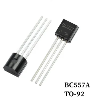 50ШТ BC558A BC558B BC558C BC557A BC557B BC557C DIP-Транзистор TO-92 Биполярни PNP Усилвател Транзистор