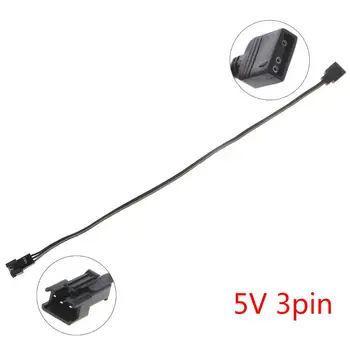 5V 3PIN до JST SM 3Pin Интерфейс фен Женски/ мъжки Кабел-адаптер за дънната платка, удлинительный кабел за синхронизация