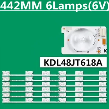 60ШТ 442 ММ Led Лента задно осветяване 6 лампи (6) За PH48S61 Ph48s61sg KDL48JT618A KDL48JT618U 5018539 Dl4844 48l2400 48l5400
