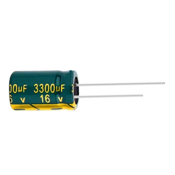6шт 16V 3300 ICF 10*25 Ниско съпротивление esr/Импеданс висока честота на алуминиеви електролитни кондензатори с размери 10*20 MM 3300 ICF 16V 20%