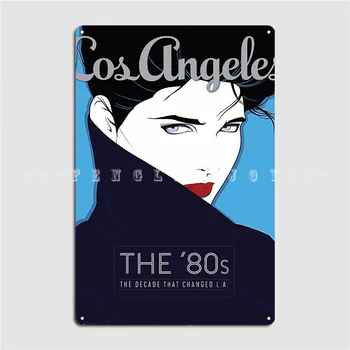 80-те, които промениха метална знак на Лос Анджелис, кино, хол, интериор за дневната, Лидице табела, плакат