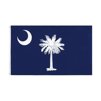 90x150 см Флаг на щата Южна Каролина, САЩ