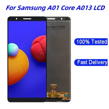 AMOLED За Конкурентен на Samsung GALAXY А01 Основната A013 A013F LCD дисплей С touch Screen Digitizer Подмяна Монтаж