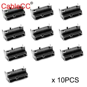 Cablecc 10шт Височина на 5,2 mm и Micro USB 3.0 10pin Изход Определяне на Такса SMT Тип SMT за Твърдия Диск, на USB