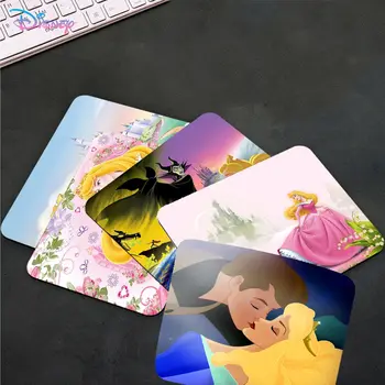 Disney Sleeping Beauty Princess Aurora Подложка За Мишка С Потребителски Кожата Тенис На Подложка За Маса Kawaii Игра Бележник За Писане Padmouse Настолни Игри Подложки