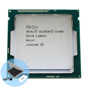 Intel Celeron G1840 2,8 Ghz, 2 М Кеш-памет С Двуядрен процесор SR1VK SR1RR Тава LGA1150