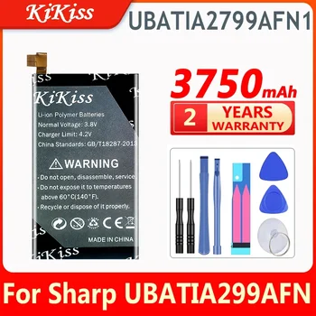 KiKiss Взаимозаменяеми Батерия 3750 ма UBATIA299AFN1 Батерия За Sharp Aquos R3 TD-LTE SH-04L SHV44 808SH Батерии За Мобилни Телефони