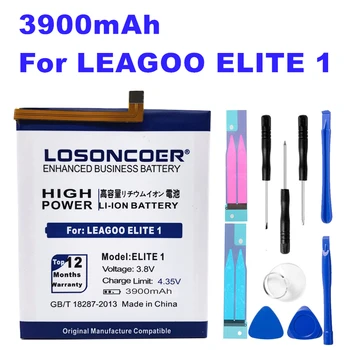 LOSONCOER Elite 1 Батерия с капацитет от 3900 mah за LEAGOO Elite 1 Elite1 висок Клас Батерия ~ В наличност + Инструменти