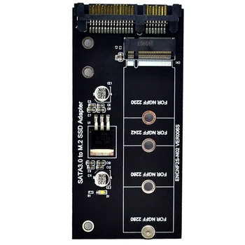 NGFF M. 2 Адаптер M2 SATA3 Raiser M. 2 За адаптер SATA SSD M2 За разширителни карти SATA B Key Дкрепа 30/42/60/80 мм