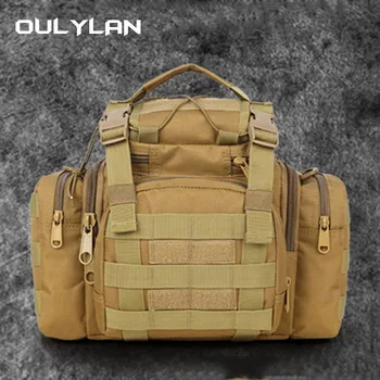 Oulylan Oxford Cloth Upgrade Поясная чанта за камера за пътуване на открито, Наклонена подвесная чанта, Риболовна чанта, Вълшебен Колан за раница