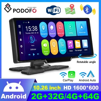 Podofo Android Кола и Огледален Видео 10,26 