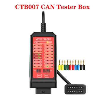 WOYO CTB007 CAN Тестер за 12V 24V Откриване на Кутията Прекъсване CAN Схема Гуми 16Pin OBD2 Протокол за Програмиране на Скенера Инструмент за Диагностика