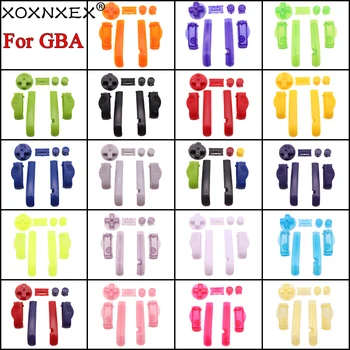 XOXNXEX 1 комплект пластмасови бутони за GBA A B L R Бутона на D-Pad за Nintendo Game Boy Advance