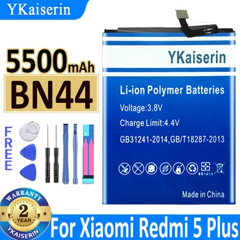 YKaiserin BN44 Батерия с Капацитет 5500 mah Bateria 