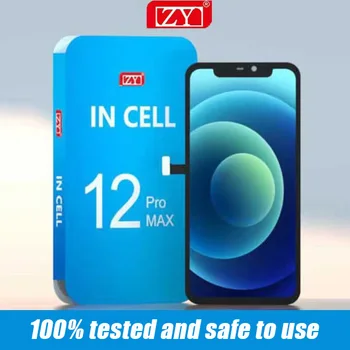 ZY НОВ LCD Дисплей За iPhone 11 XR XS X MAX 12 13 LCD Сензорен дисплей и Цифров Преобразувател В Събирането на Резервни Части TRUE TONE Без Мъртви Пиксели
