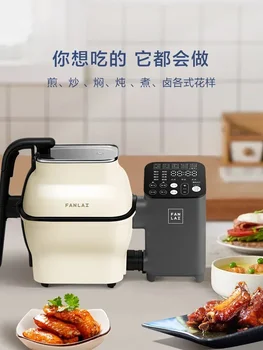 Автоматична кухненска машина Fanlai M1 За приготвяне на печено, ориз, Wok Intelligent Cooking Robot 220V