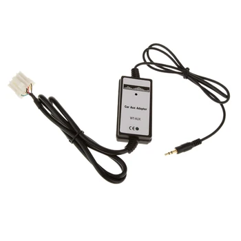 Автомобилен MP3 плейър Радиоинтерфейс AUX IN Адаптер за Mazda 2 3 5 за Mazda 323 Miata MX5 Авто Аудио Музикален Aux Кабел