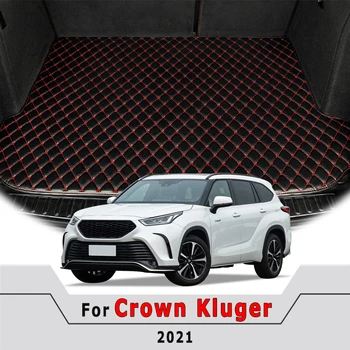 Автомобилни Постелки За Багажник На Toyota Crown Kluger 2021 (5 Места) Товарен Автомобили Подложка Килими И Аксесоари За Интериора На Водоустойчиви Калъфи