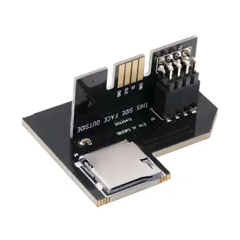 Адаптер за TF/SD SP2 за зареждане на SDL-карти четец на TF карти за Gamecube NGC NTSC със сериен порт 2 игрални аксесоари