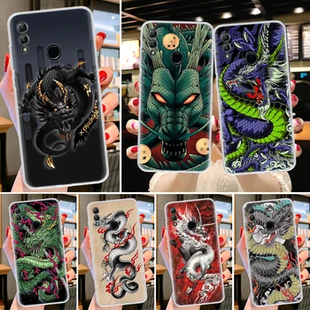 Азиатските Дракони С Татуировка на Животните Стръмен Калъф За Телефон Huawei Honor 10 Lite 9 8A 8X 9X8S Y5 Y6 У 7 Y9S P Smart Z 2019 20 Pro 50 1020i C