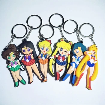 Аниме Sailor Moon cosplay PVC ключодържател ключодържател окачване аксесоари