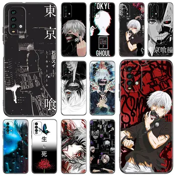 Аниме Tokyo Ghoul Калъф За Телефон Xiaomi Redmi 7A 8А 9А 10A 9C 10В 9i 10X K20 Note 5 6 Pro 9T Mi A2 8 10 Lite A3 Mix3 Черен Калъф