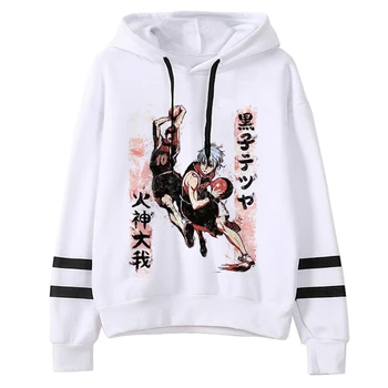 Баскетболни качулки Kuroko's, женски y2k, естетичен ретро пуловер, дамски дрехи, пуловер harajuku