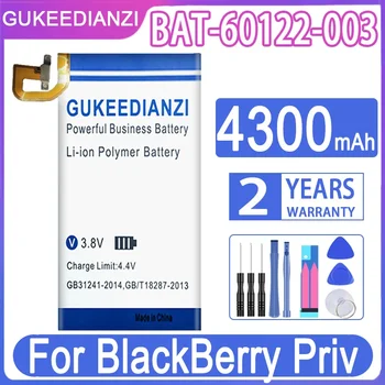 Батерия GUKEEDIANZI 4300 mah за BlackBerry Priv BAT-60122-003 Батерии за смартфони + Инструменти