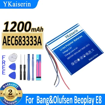 Батерия YKaiserin 1200 ма AEC683333A за Bang & Olufsen Beoplay E8 TWS Bateria