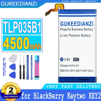 Батерия на мобилен телефон, с голям капацитет 4500 mah TLP035B1 за смартфони BlackBerry Keytwo KEY2 